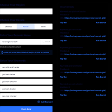 seo rank checker tool